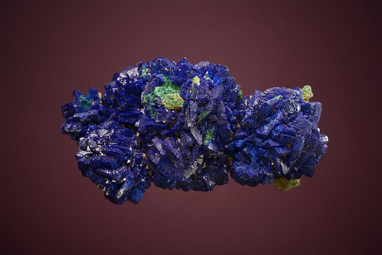 AZURITE with MALACHITE